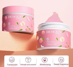 "Natural Exfoliating Rice Gel Cream for Skin Whitening"